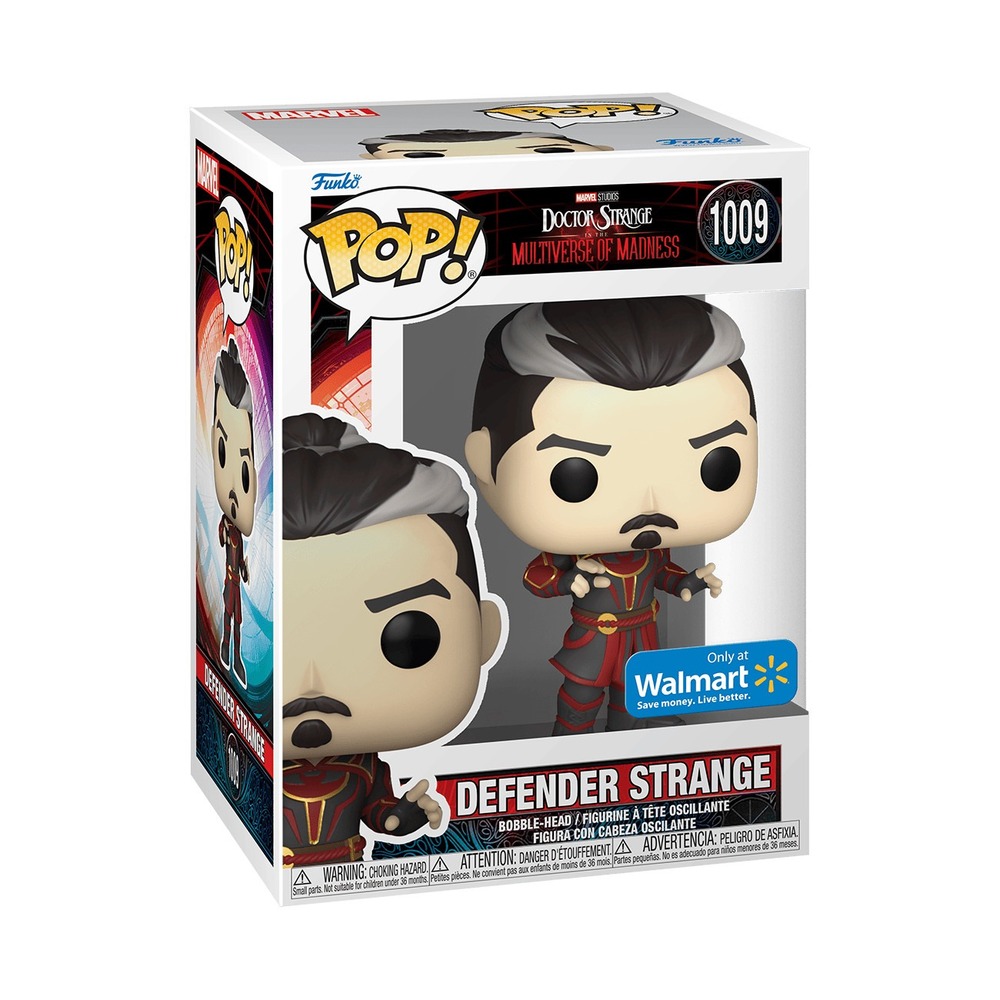 Funko Pop Marvel Defender Strange Walmart Exclusive 1009 Multiverse of Madness